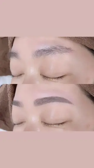 パーマ メンズ アイブロウ BEIGE 金山 🌹RUKAのマツエク・マツパデザイン