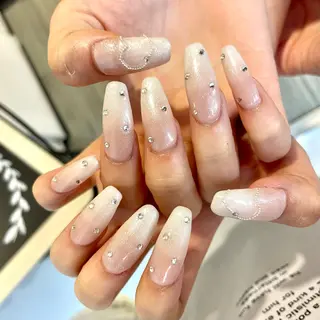 ネイル 🫧飛山琉桜/二条 ネイルアート/束感のマツエク・マツパデザイン