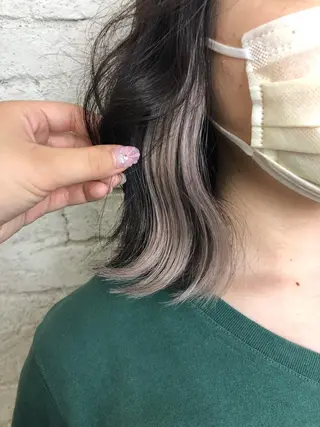 ミディアム カラー ️❤️透明感カラー Yūka❤️のヘアスタイル