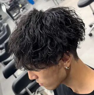 パーマ メンズ OVARL by apish所属・【メンズパーマ】 横田結希のヘアスタイル