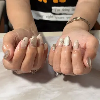 セミロング 、 、のネイルデザイン