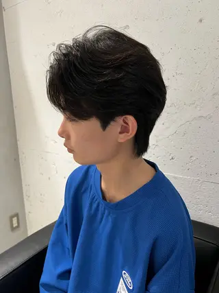 パーマ メンズ メンズカット松戸/韓 国/メンズパーマ航太のヘアスタイル