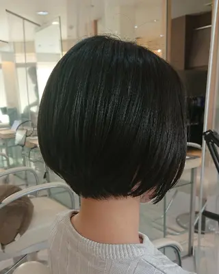 ショート 岩崎 秀之のヘアスタイル