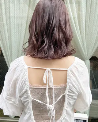 ミディアム 💐KAYLEE💐 bycuracionのヘアスタイル