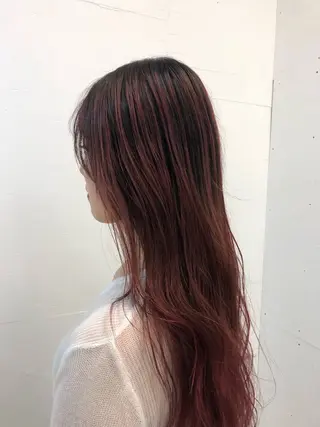 ロング カラー HOLLY 髙橋ユウキのヘアスタイル