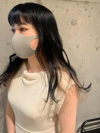 ロング カラー AO所属・RISAKO 艶髪モテヘア🎀府中のヘアスタイル