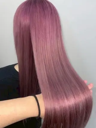 カラー ベルグロー アルファのヘアスタイル