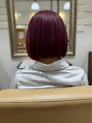ミディアム 神谷 あいりのヘアスタイル