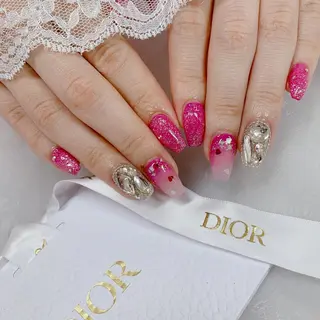 ネイル La neige* yuki 🥯🍑のネイルデザイン