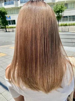 ロング カラー 髪質改善 大内翔太のヘアスタイル