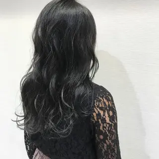 ロング カラー 韓国ヘア/耳ツボジュ エリー♡ayumuのヘアスタイル