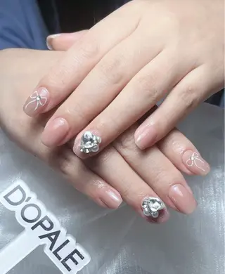 ネイル D‘OPALEサロン所属・長さ出し専門店 上野kkのネイルデザイン