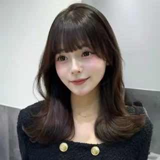 ロング カラー GO TODAY 原宿Verno店所属・韓国系支持率No.1 レイヤー特化/きょうのヘアスタイル