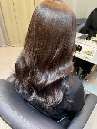 ロング カラー レイヤーカット 🪐REIKAのヘアスタイル