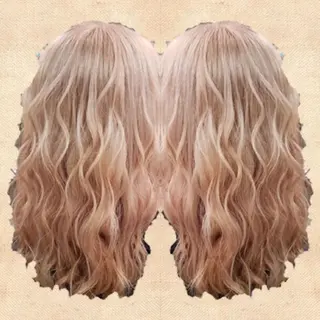 ロング ヘアアレンジ Hair set RUUNAのヘアスタイル