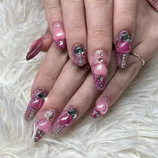 ネイル 🐕‍🦺Yappy 💗A-tanのネイルデザイン