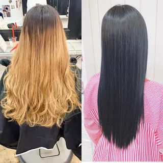 ロング カラー ARMONY表参道所属・韓国風専門 RYOのヘアスタイル