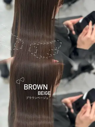 ロング カラー 上品モテヘア🩶 karen🩶のヘアスタイル