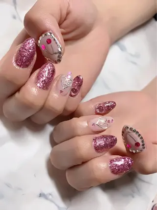 ネイル 菅野 愛花のネイルデザイン