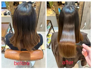 ロング A'SHE横浜所属・髪質改善特化🔥縮毛 、美髪形成のプロ✂️のヘアスタイル