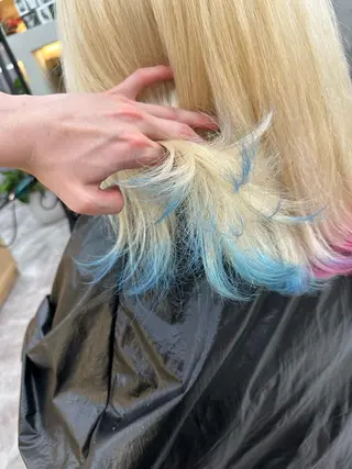 ロング カラー ✨武内凌太✨ 複雑履歴/ムラ修正のヘアスタイル