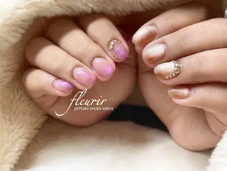 ネイル フルリール 【プライベートサロンのネイルデザイン