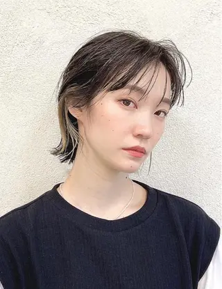 ショート カラー 🦋透明感カラー🦋 なつやのヘアスタイル