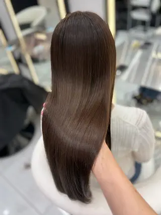 ロング カラー 新宿/韓国ヘア 中明度カラー/かやのヘアスタイル