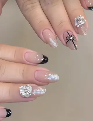 ネイル RAFFINE haru🦋🩵のネイルデザイン