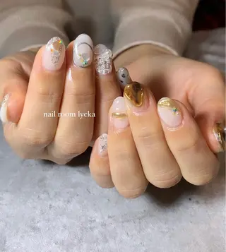 ネイル ﾈｲﾙﾙｰﾑﾘｯｶ 𝐦𝐚𝐲𝐮のネイルデザイン