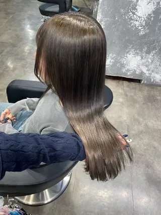 ロング カラー ハイトーン 横浜💞ミオのヘアスタイル