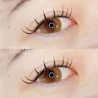 マツエク・マツパ UON【ウオン】所属・まつげとまゆげ UON《うおん》のマツエク・マツパデザイン