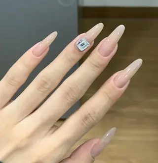 ネイル By moonネイル 🌷ワンホン/韓国風のネイルデザイン