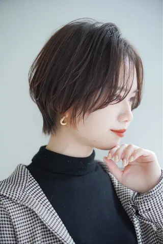ショート サイトウ ユリコのヘアスタイル