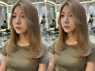 ロング 池袋/韓国/レイヤー 髪質改善/村上けいとのヘアスタイル