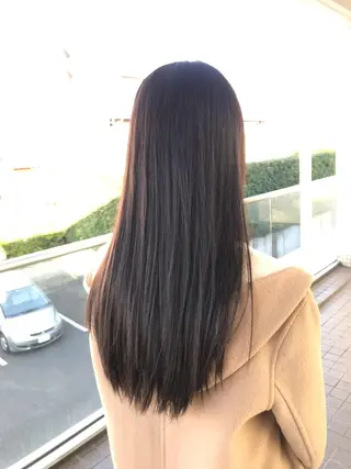 ロング カラー CRE'PS HAIR HIMAWARI所属・山本 大智のヘアスタイル