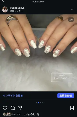ネイル S nail多摩のネイルデザイン