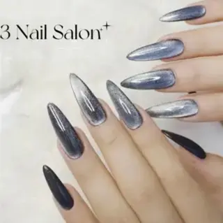 ネイル H3 Nail Tsuki🦋💙のネイルデザイン