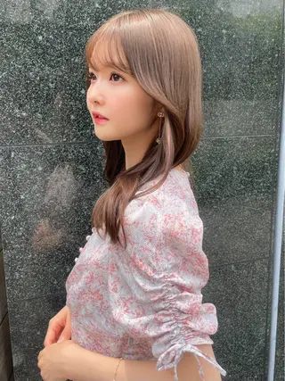 カラー かわはらみつき/ カラーモデル様募集中のヘアスタイル