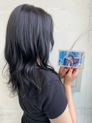 ロング MignonS阪神西宮店所属・多田 まりやのヘアスタイル