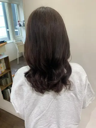 パーマ GO TODAY シェアサロン 銀座Arc店所属・デジタルパーマ🫧 韓国風ヘア🫧サクラのヘアスタイル