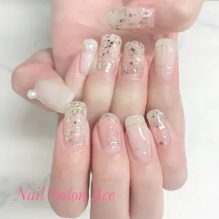 ネイル Beauty Salon Ace（ネイルサロン　エース）所属・池袋フィルイン Ace♡長さだしのネイルデザイン