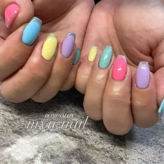 ネイル ホームサロン myu-nailのネイルデザイン