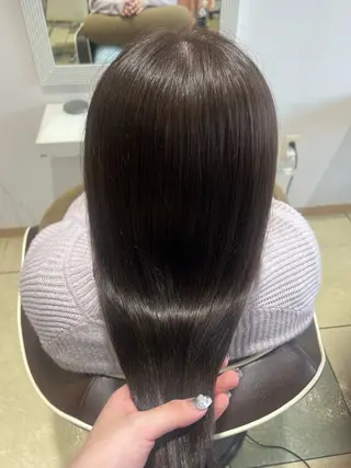 ロング カラー ベージュカラー⌇﻿ くびれヘア.𐙚心音のヘアスタイル