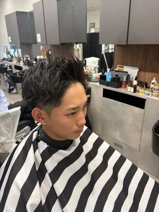 メンズ FUJIYAMABARBERSHOP ebisu所属・井上 笑太朗のヘアスタイル