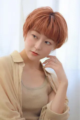 ショート ショートヘア、ボブ こやさん　コヤマのヘアスタイル