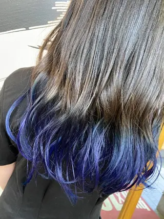 ロング カラー 埼玉久喜/ハイトーン デザインカラーRYOのヘアスタイル