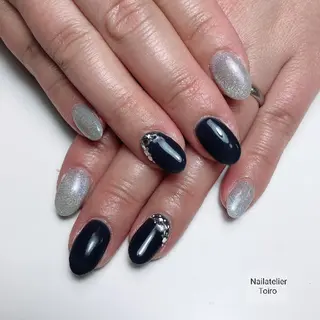 セミロング ネイル ☺︎山部 志麻☺︎のネイルデザイン