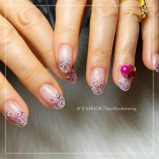 ネイル ネイル/耳つぼ /新ホワイトニングのネイルデザイン