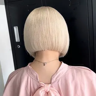 ショート カラー racil by rest plus所属・ryuto/ブリーチ /メンズ韓国ヘアのヘアスタイル